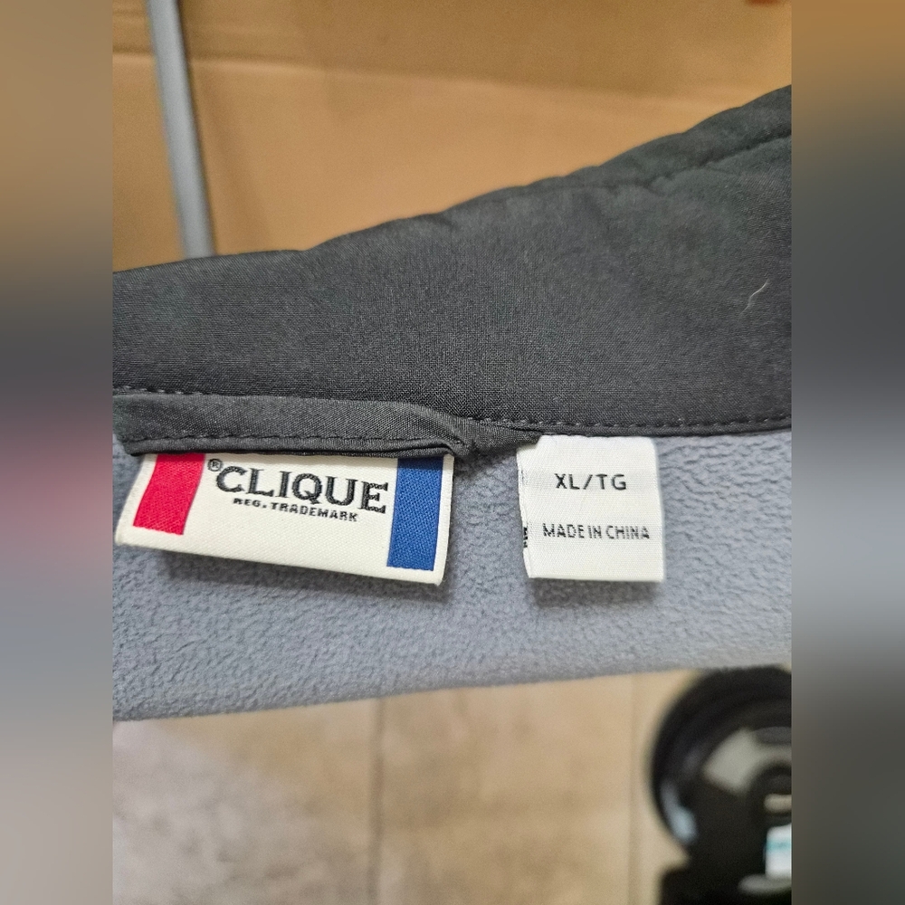Clique Black/Gray Jacket